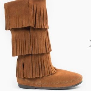 Women's 3-Layer Fringe Boot